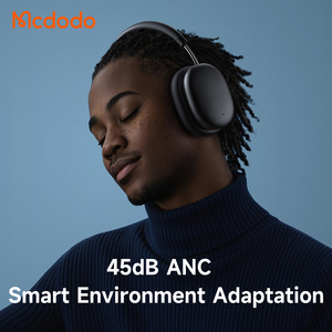 Cuffie Wireless Mcdodo 520 <span class=keywords><strong>ZENO</strong></span> Ultra S01 con ANC Adattivo, 120 Ore <span class=keywords><strong>di</strong></span> Riproduzione, Cancellazione del Rumore -45dB, BT6.0 (PC/Viaggio) - Product Image 5