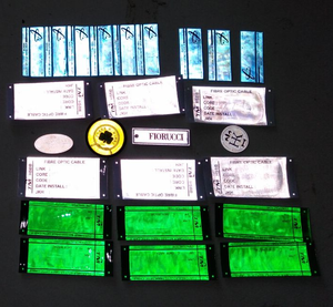 カスタムロゴブランド名リムーバブルフックループサービスPVC hi viz反射パッチラベルバッジバッグ犬トレーニングハーネスベスト - Product Image 5