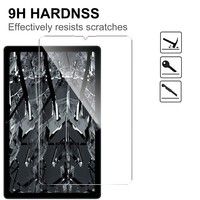 Film en verre trempé pour Samsung Galaxy Tab A9, anti-rayures, bords arrondis, protection d'écran complète transparente