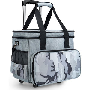 Étui de transport pour machine à coudre, sac fourre-tout universel avec plusieurs poches de rangement pour la plupart des machines à coudre standard - Product Image 1