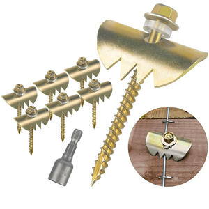 Clips de clôture robustes en acier au carbone <span class=keywords><strong>pour</strong></span> griffes de chat, 50 pièces/ensemble, attaches <span class=keywords><strong>pour</strong></span> <span class=keywords><strong>grillage</strong></span>, poteaux de clôture tissée, barrières, usage agricole et ranch - Product Image 3