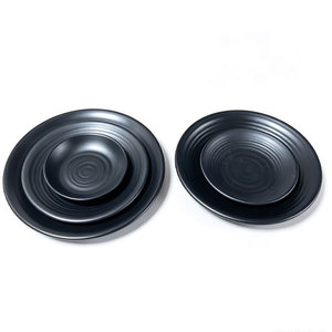 <span class=keywords><strong>Vajilla</strong></span> Musulmana HCMA de Aspecto Elegante, Platos de <span class=keywords><strong>Melamina</strong></span> de 5 Pulgadas para Catering, Bandeja de Laca Antigua, Proveedor de Platos para Chef - Product Image 4