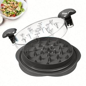 Herramienta Desmenuzadora de Carne para Regalos Promocionales - Cepillo Desmenuzador de Pollo Sin BPA, Tenedor Antideslizante Fuerte, Diseño Creativo, Serigrafía - Product Image 1