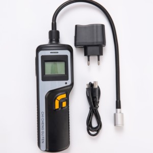 Detector de Gas Natural Portátil Tipo Sonda GC510 con Sensor de Gas Butano para Dar Aviso de Alarma Sonora, Luminosa y por Vibración - Product Image 1