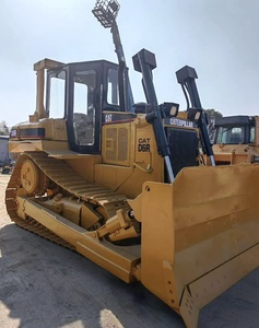 รถดันดิน CAT D6R แบบตีนตะขาบ อุปกรณ์ก่อสร้าง รุ่นปี 2020 เครื่องยนต์ 70 แรงม้า ปั๊มไฮดรอลิก MOOG สีเหลือง - Product Image 2
