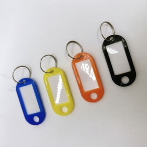 4 colori armadietto marcatore portachiavi targhetta con nome multiuso scuola accademia nome nome distintivo accessorio porta Badge - Product Image 1