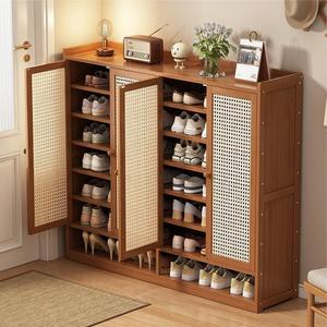 Simple indoor <b>shoe</b> <b>rack</b> for home use, suitable for rental apartments, economical multi-layer dustproof <b>shoe</b> cabinet. - Product Image 2