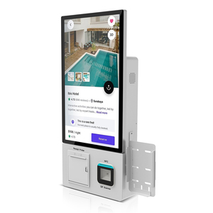 Venta caliente 21,5 montado en la pared Android Win POS <span class=keywords><strong>Terminal</strong></span> pago pantalla táctil quiosco auto pedido quiosco de pago - Product Image 1