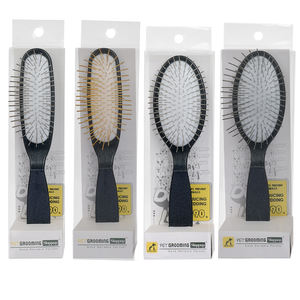 แปรงสำหรับสัตว์เลี้ยงแบบมืออาชีพ ขจัดขนหลุดร่วงและขนพันกัน แปรงขนสุนัขแบบเข็มยาวพิเศษ - Product Image 6