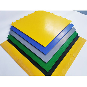 Shock Absorbent PVC Locking Factory Floor Reduces Fatigue for Standing <b>Workstations</b> Assembly Lines - Product Image 1