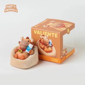 Set di 4 statuette in PVC originali e autentiche Party Animals Beast Party Serie Easy Win Seconda Edizione per Collezionisti di Giochi Steam - Product Image 1