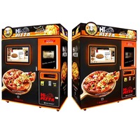 Distributeur automatique de pizzas en libre-service, kiosque à pizzas intelligent 24h/24 sans personnel, prise en charge de la personnalisation OEM, fourniture directe d'usine