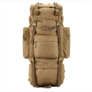 Sac à dos tactique imperméable de grande capacité 100L pour l'extérieur, sac de randonnée 600D, sac à dos tactique Molle - Product Image 3