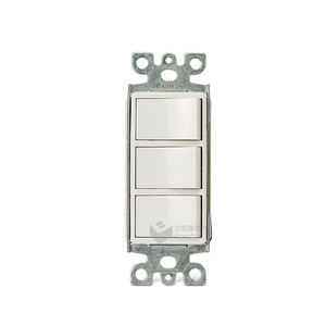 Interruptor de Pared de Plástico de 2 Botones YUHE, 16A 120V IP20, Diseño Industrial Moderno y Duradero, Regulable, Fácil Instalación, 100000 Usos - Product Image 4