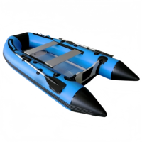 Bateau pneumatique professionnel de 5,0 m (16 pieds), capacité de charge de 1200 kg, bateau de sauvetage commercial pour 10 personnes, AL500