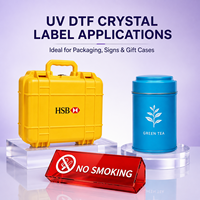 Printer Stiker Roll-to-Roll A3 UV DTF Dual XP600 Heads |   Transfer Film AB untuk Casing Ponsel dan Pembungkus Cangkir |   Usaha Kecil 110V/220V