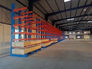 Heavy Duty <span class=keywords><strong>cantilever</strong></span> Hệ thống kệ công nghiệp kho lưu trữ kệ đơn/Hai mặt kim loại <span class=keywords><strong>cantilever</strong></span> cánh tay kệ - Product Image 3