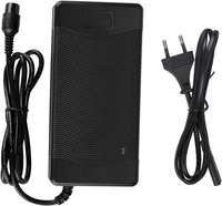 Chargeur de batterie 54,6 V 2 A pour trottinettes électriques 48 V Kugoo M4/M4 Pro, Hitway H5/H5 Pro, UrbanGlide, Joyor, Speedway, Urbetter, Kaabo