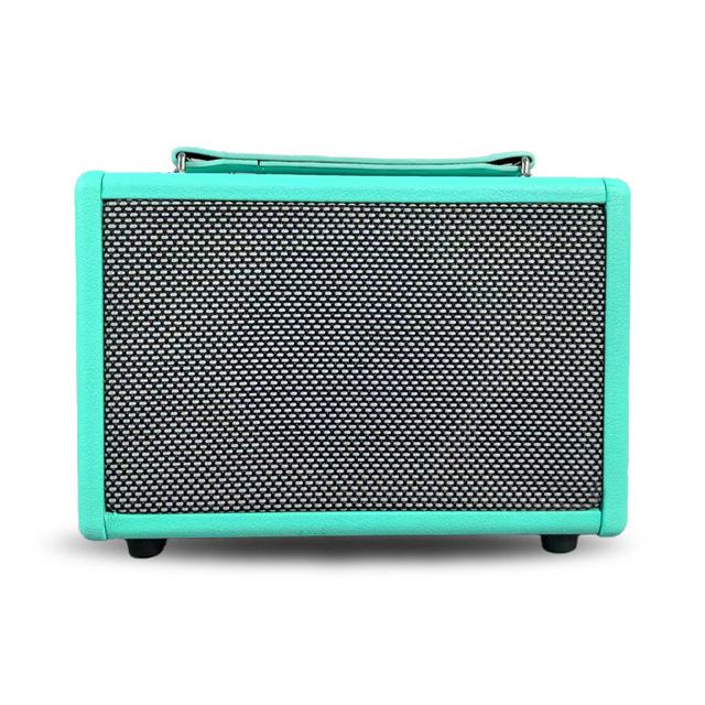 30W Mini Acoustic Guitar Amp Battery Powered Portable Rechargeable PA System with 10H Playtime AUX in for Street Performance