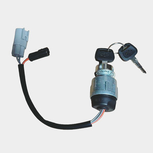 กุญแจล็อคสวิตช์จุดระเบิดแบบ JK405C-1สำหรับรถยกไฟฟ้าแบตเตอรี่ลิเธียมเริ่มต้นด้วยกุญแจและชุดสายไฟ - Product Image 1