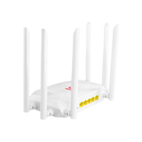Point d'accès fibre optique WiFi6 à haute vitesse UT-King avec 4 ports Gigabit, routeur MESH AX3000, routeur WiFi XPON avec réseau LAN sans fil