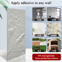 Panneau extérieur en pierre polyuréthane pour mur Pierre artificielle en PU Peau Faux PU Faux Stone