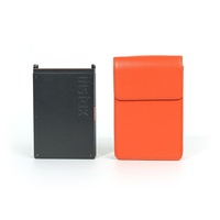 Tas selempang kamera untuk Fuji instax Mini Link+ Printer, tas samping kamera tipe clamshell berbahan kulit retro, cocok untuk perjalanan/hadiah pesta