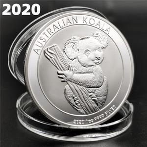 Koin Perak Koala Hadiah Promosi Koin Perak Peringatan Hadiah Bisnis Terbaik - Product Image 3