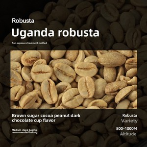 Granos de Café Arábica y Robusta al <span class=keywords><strong>por</strong></span> <span class=keywords><strong>Mayor</strong></span> 1kg Sabor Clásico a Espresso Italiano Granos de Uganda para Negocios - Product Image 3