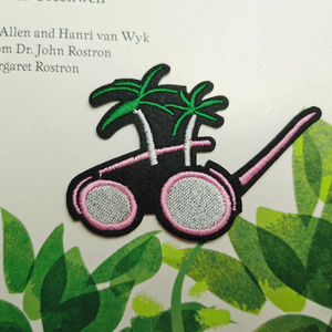 Listo para enviar gran oferta verano playa senderismo bordado accesorios parches lindo <span class=keywords><strong>fiesta</strong></span> diseño ropa parches para niños mujeres - Product Image 3