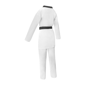 New Taekwondo Đồng Phục Cổ Màu Đen Trong Polyester Spandex Vải Taekwondo Đào Tạo Tùy Chỉnh Taekwondo Đồng Phục - Product Image 2
