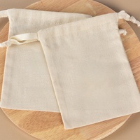 Sac cadeau en lin avec cordon de serrage pour bijoux, pochette de rangement en lin du fabricant