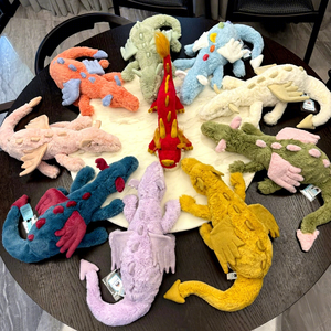 Jellycats Pluche Speelgoed Sky Matcha Sneeuw Persimmon Dinosaurus Korte Pluche Speelgoed 60cm-150cm Unisex Polyester Vezel Gevuld - Product Image 1