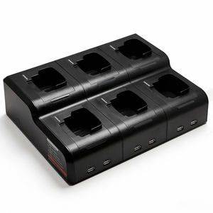 ETMY Durable ABS 6 Bay 14V Over-Charging Protection Charging Station for GP Series and HT Series <b>Walkie</b> <b>Talkie</b> Units - Product Image 6
