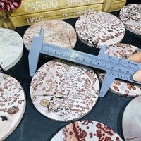 Offre Spéciale naturel haute qualité tranche cristal gaufrette fait à la main sculpture photo dalle de pierre