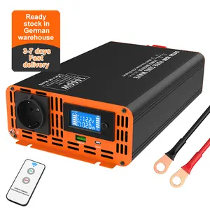 Exclusivamente para Ucrania DATOU BOSS Inverter 12V 24V 48V 220V 1000W EU Power inversor 12V a 220V inversor de onda sinusoidal pura