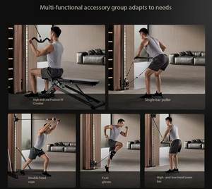 Entraîneur à double bras multifonctionnel en bois mural pour hommes <span class=keywords><strong>Flybird</strong></span> à usage commercial pour un équipement d'entraînement complet de la force - Product Image 3