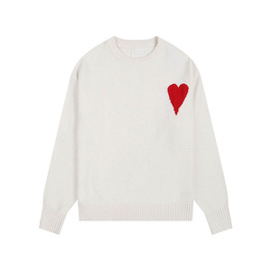 Aming – Nouveaux pulls tricotés personnalisés pour homme, collection automne-hiver, avec broderie cœur et impression, en laine et cachemire, haute qualité - Product Image 6