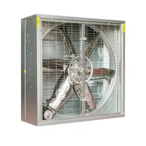 Ventilador de escape Industrial para aves de corral, ventilación grande con obturador, 36, 42, 48, 54 pulgadas, 900, 1060, 1220, 1380 mm