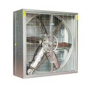 36 42 48 54 "Inch 900 1060 1220 1380 Mm Grote Industriële Gevogelte Ventilatie Ventilator Prijs Met Sluiter