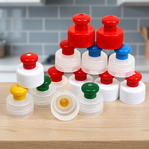 Tapa de Plástico con Sistema Push-Pull para Botellas de Bebidas, Fácil de Usar - Product Image 3