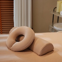 Parure de lit de luxe kaki quatre pièces avec jupe de lit, ensemble de literie pour salon, ensemble de draps pour table de massage