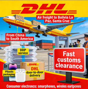 Transporte Aéreo a Bolivia, La <span class=keywords><strong>Paz</strong></span>, <span class=keywords><strong>Santa</strong></span> Cruz, de China a Sudamérica, Envío Exprés ZHL AGENT, Puerta a Puerta, Tiempo de Tránsito de 5 a 10 Días - Product Image 1