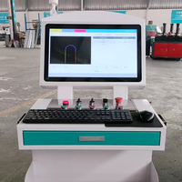 Machine de pliage de profilés industriels polyvalente et robuste avec système de contrôle informatique pour structures métalliques architecturales
