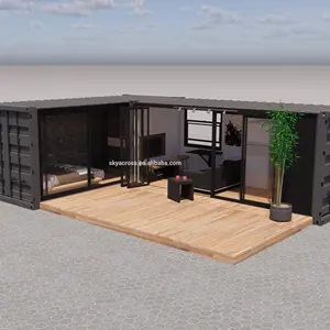 Aangepaste Ontwerpen Oceaan Container Huis Gratis Ontwerpen, Modulaire Mobiele Vaart Container Huis