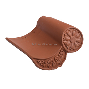 Biệt thự lợp Vật liệu 10 mm Trung Quốc đất sét mái ngói đỏ đất nung vật liệu - Product Image 2