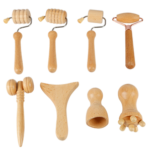 Mini masajeador facial de madera de haya, otros productos de masajeador, herramienta para esculpir madera, herramienta para esculpir terapia - Product Image 1