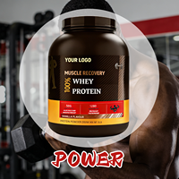 OEM/ODM 100% Whey Protein Powder - Rasa Vanila Suplemen Pemulihan Otot Suplemen Penambah Berat Badan