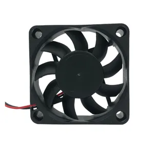 Ventilador de escape de bajo ruido Yofolon, Motor de CC, radiador, escape de refrigeración, ventiladores de flujo axial 6015, 60*60mm, 5V, ventilador de refrigeración de CC sin escobillas