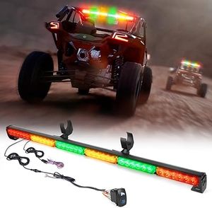 ไฟสโตรบ LED สำหรับรถ ATV ขนาด 36 นิ้ว กำลังสูง 36 หลอด LED 6 บล็อก พร้อมไฟวิ่ง ไฟเบรก ไฟถอยหลัง มาตรฐาน IP65 สำหรับรถออฟโรด UTV SXS SUV - Product Image 4